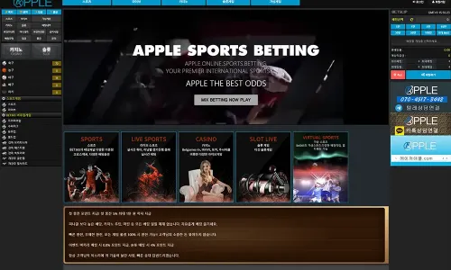 애플카지노[Apple Casino] 바카라 토토사이트